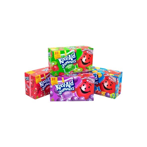 Green Rabbit Holdings KOOL-AID JAMMERS Juice Pouch Variety